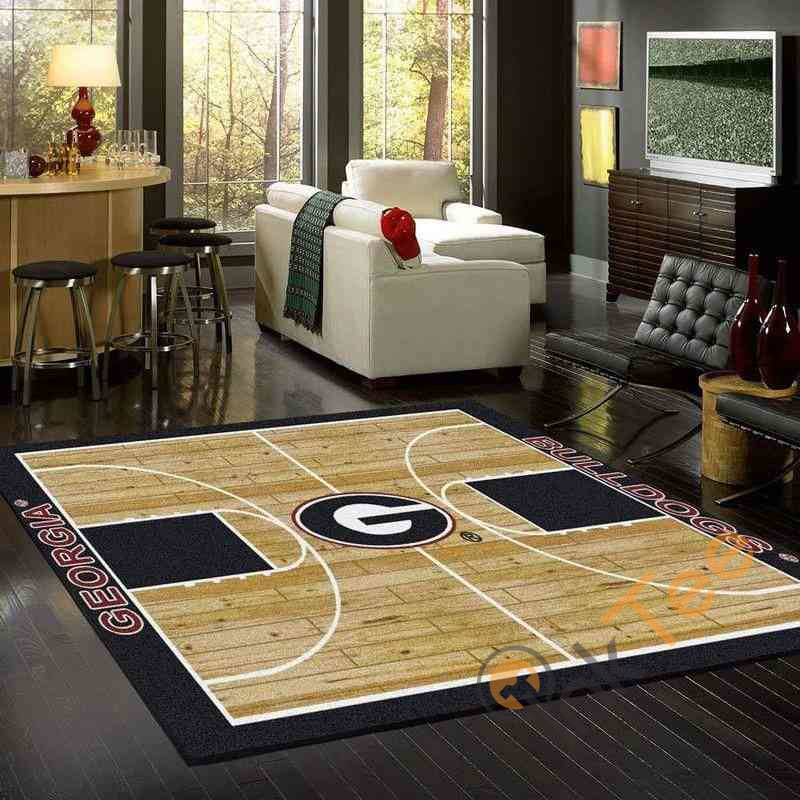 Georgia Bulldogs Area Rectangle Rug