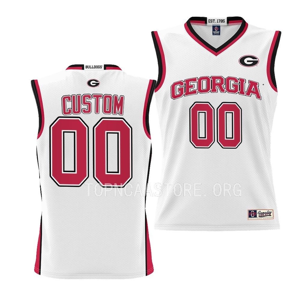 Georgia Bulldogs Custom Pick-A-Player College Jersey Youth White