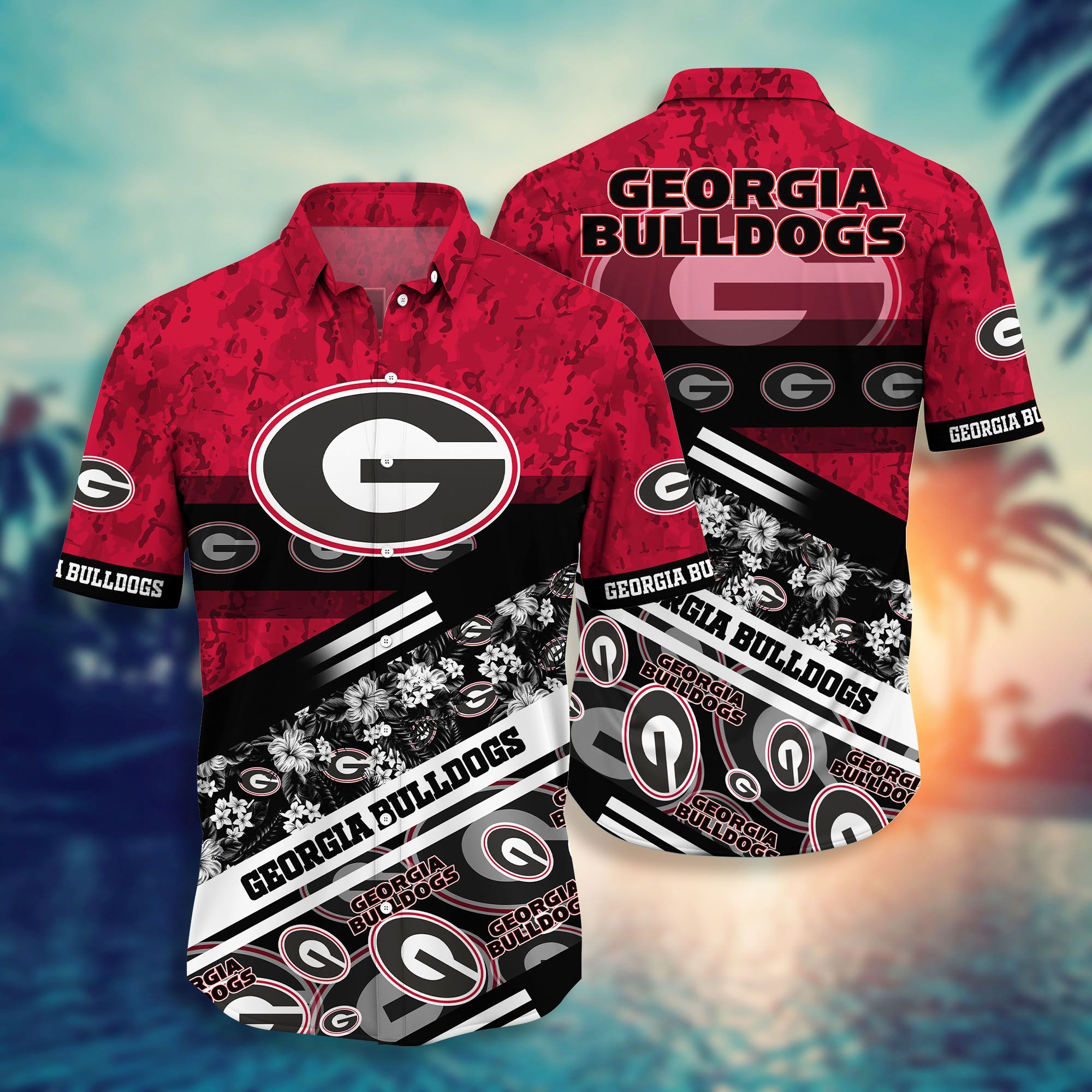 Georgia Bulldogs NCAA -Hawaii Shirt Style Hot Trending Summer-Hawaiian