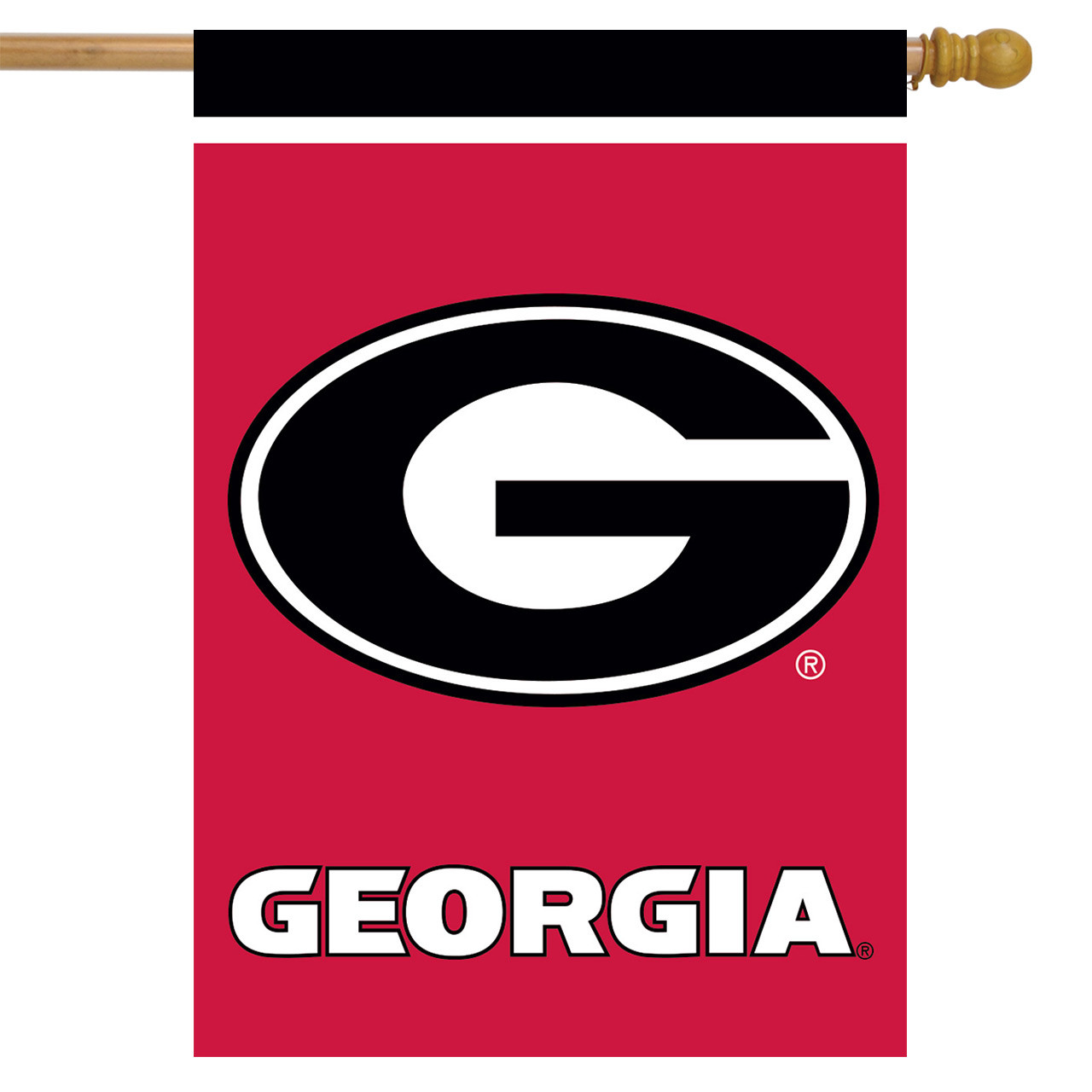 Georgia Bulldogs NCAA Garden Flag, House Flag