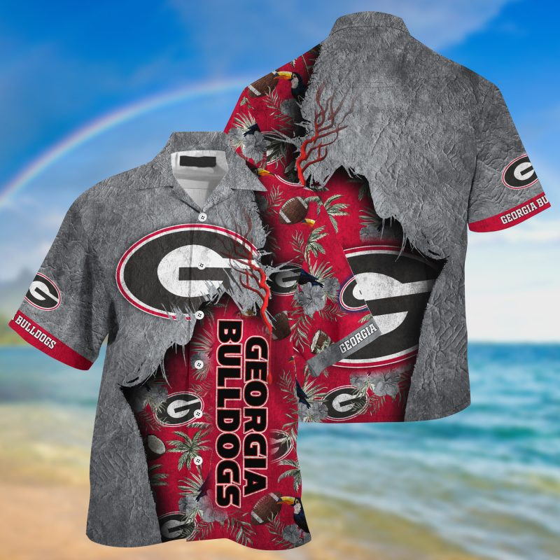 Georgia Bulldogs NCAA God Hawaii Shirt