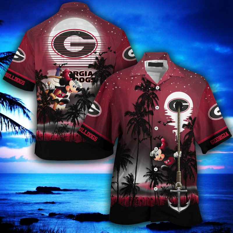 Georgia Bulldogs NCAA Summer Hawaiian Shirt