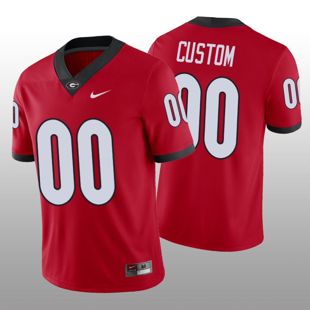 Georgia Bulldogs Red College Alumni Player Custom Jersey