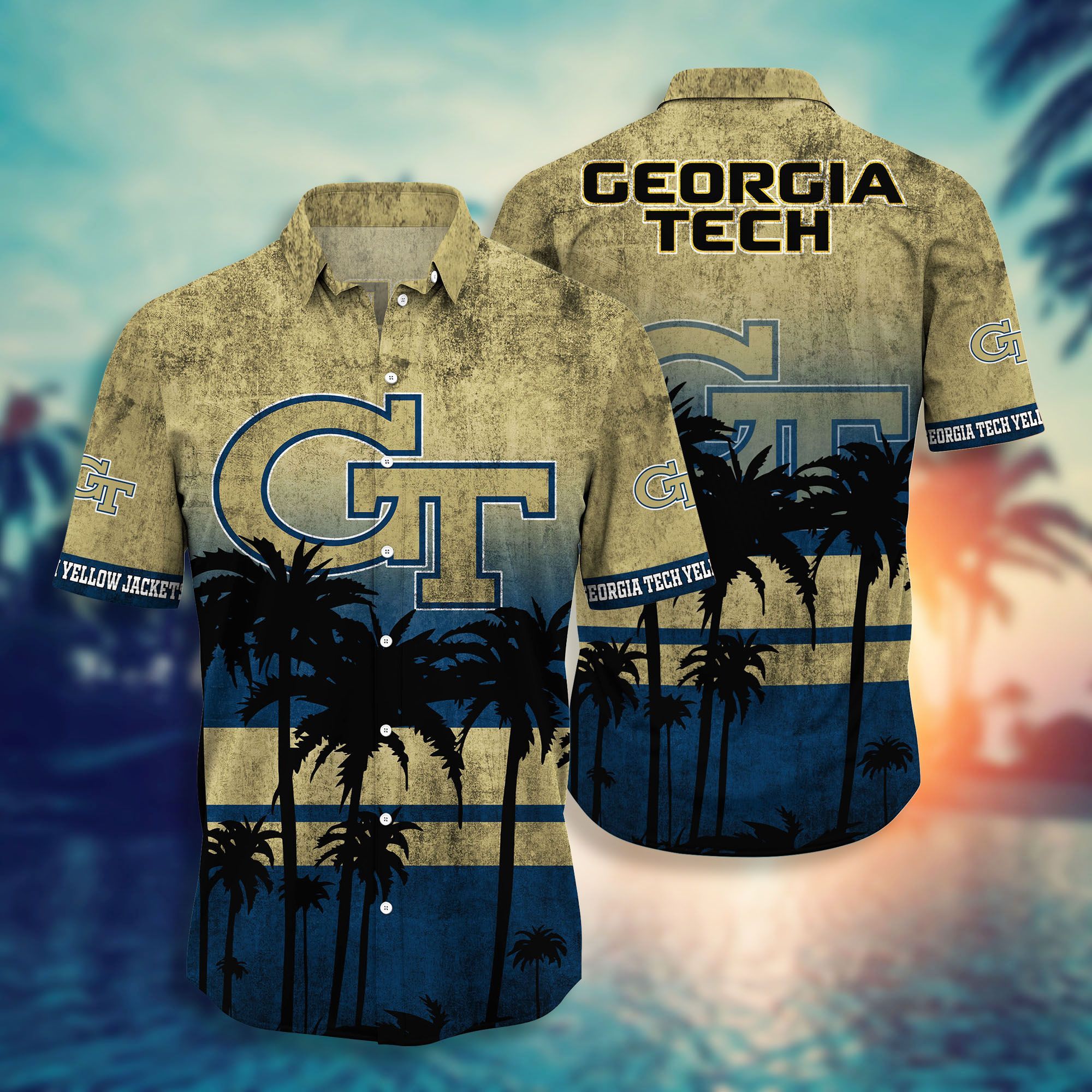Georgia Tech Yellow Jackets Hawaii Shirt Style Hot Trending Summer