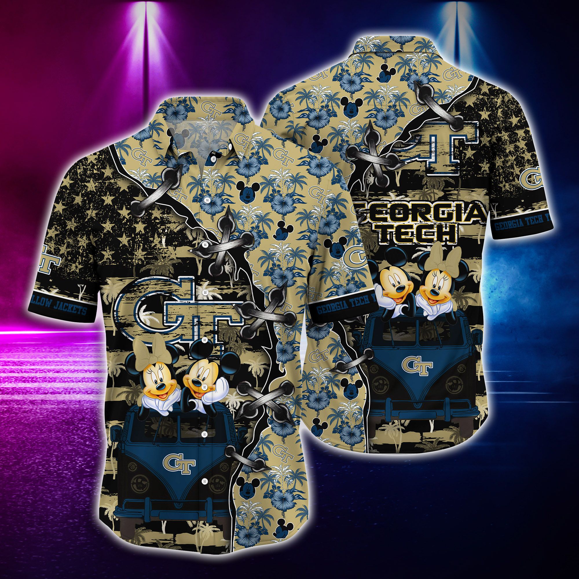 Georgia Tech Yellow Jackets NCAA – Hawaii Shirt Style Hot Trending Gift For Sports Lovers