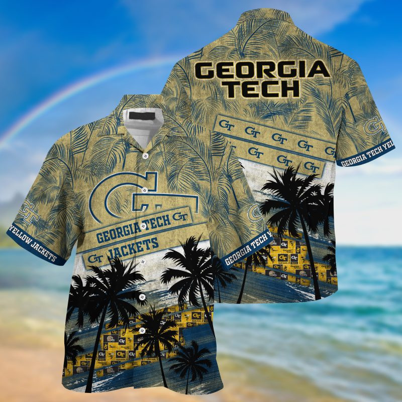 Georgia Tech Yellow Jackets NCAA Trending Summer Hawaiian Shirt