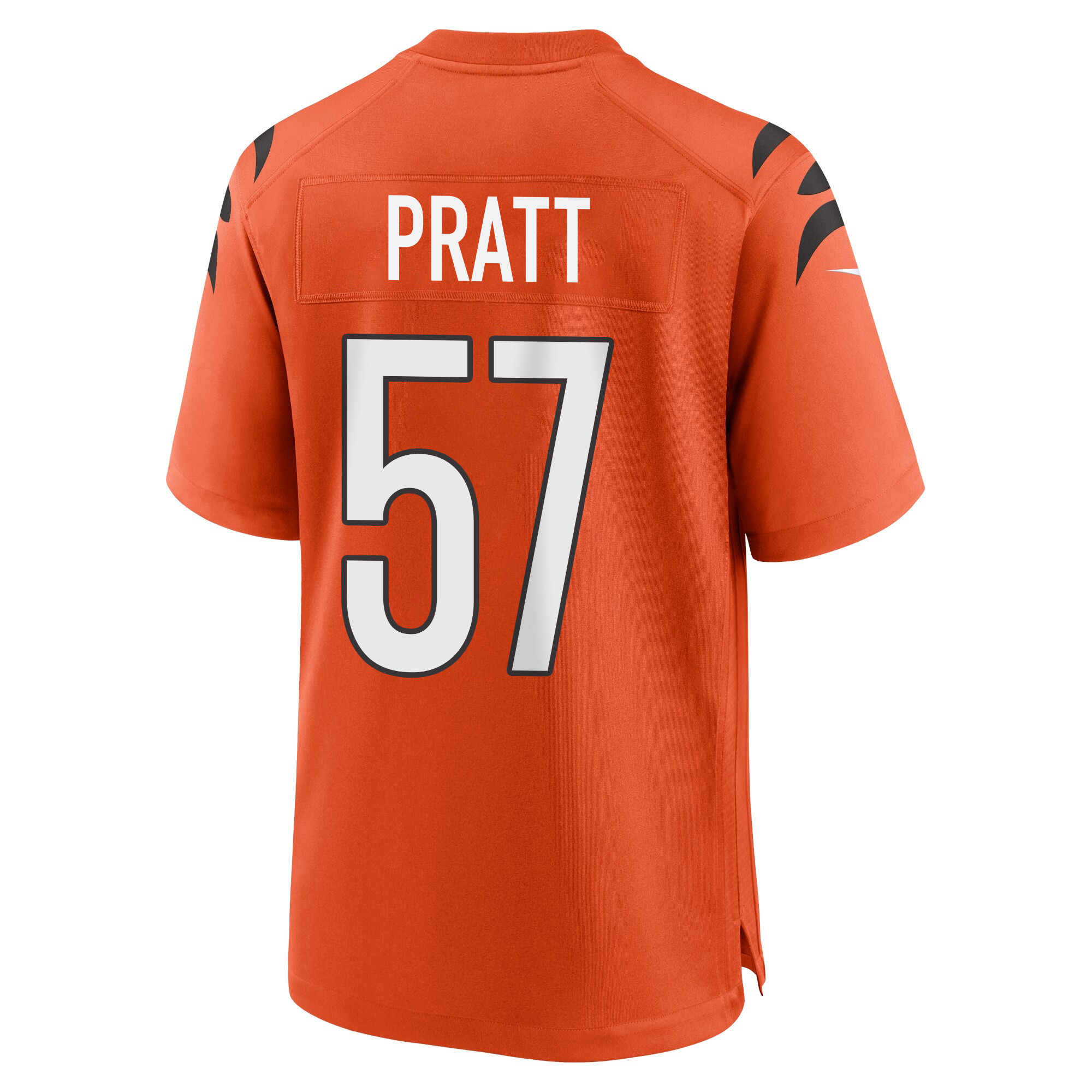 Germaine Pratt 57 Cincinnati Bengals Super Bowl LVII Champions Men Alternate Game Stitched Jersey – Orange