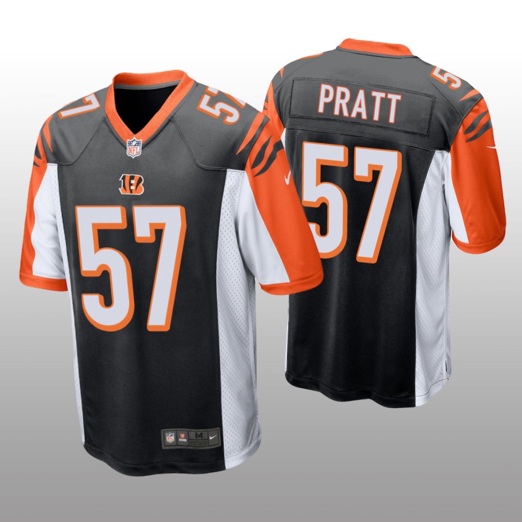 Germaine Pratt Cincinnati Bengals Black NFL Draft Game Jersey