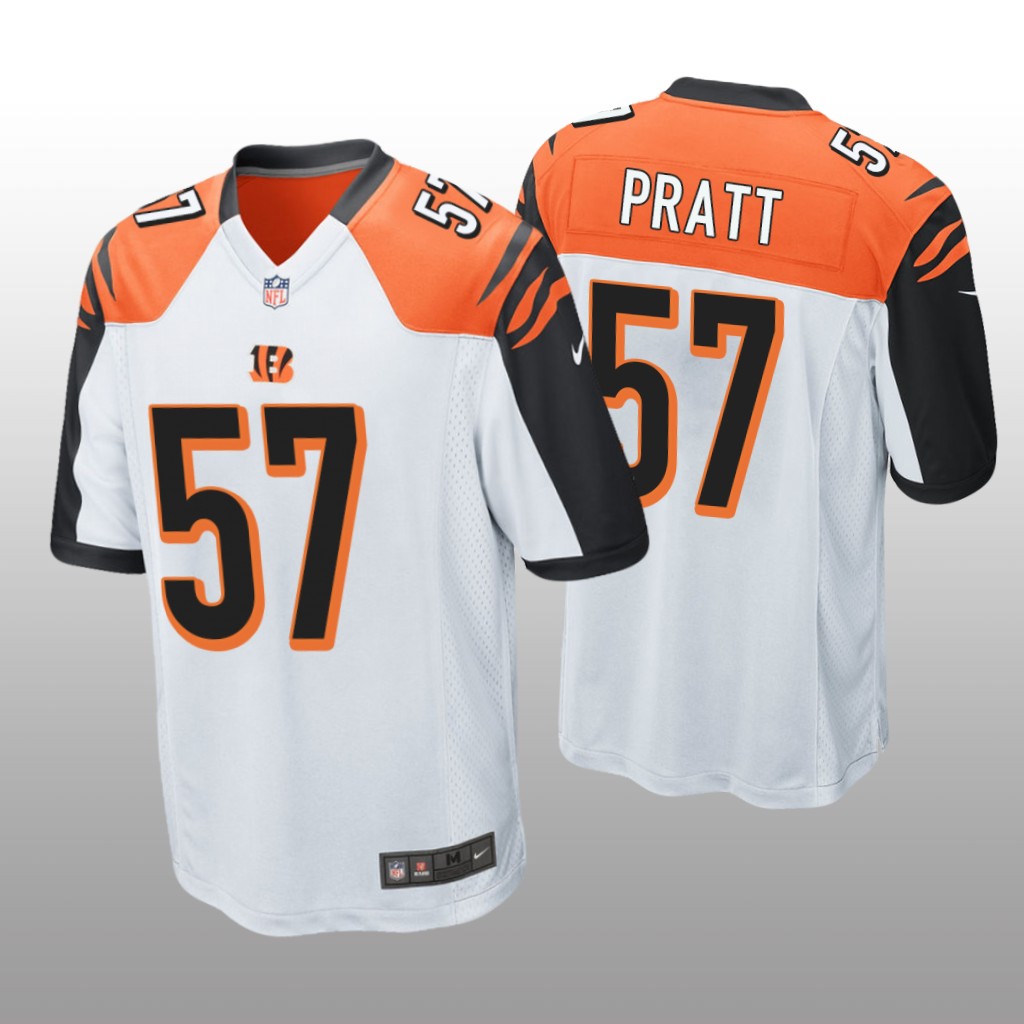Germaine Pratt Cincinnati Bengals White NFL Draft Game Jersey