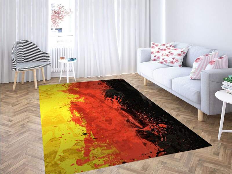 Germany Flag Carpet Rectangle Rug