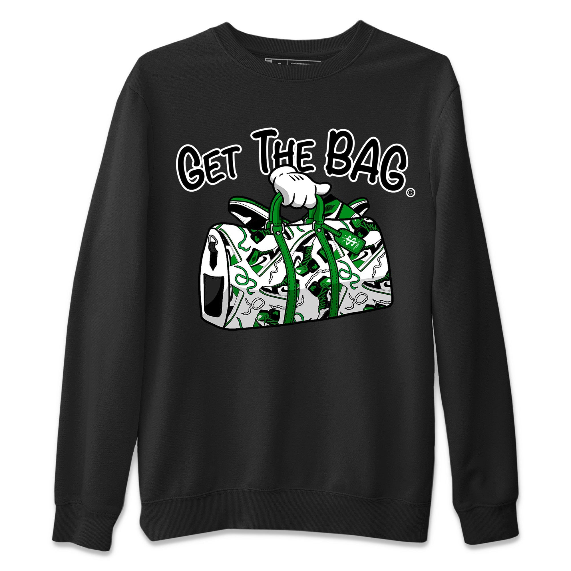 Get The Bag Unisex Sweater – Air Jordan 1 Celtics, Sneakers Matching Sweater