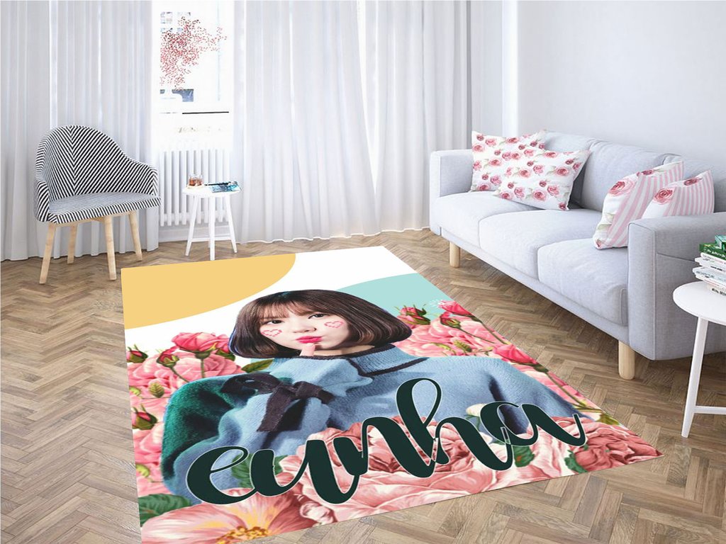 Gfriend Background Living Room Modern Carpet Rectangle Rug