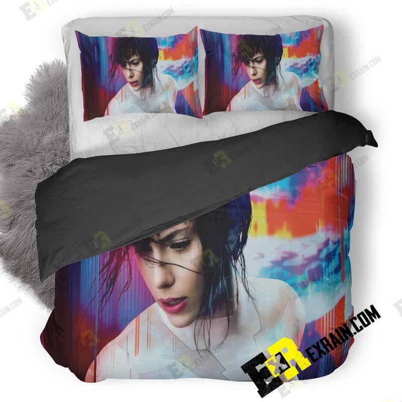 Ghost In The Shell 3D Customized Duvet Cover Bedding Set