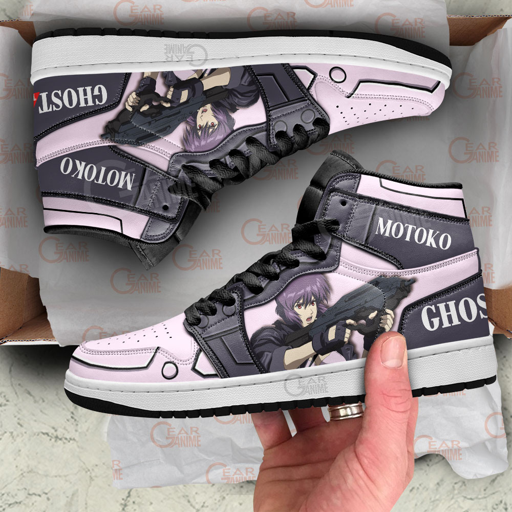 Ghost In The Shell Kusanagi Motoko Shoes For Anime Fans, Air Jordan Hightop