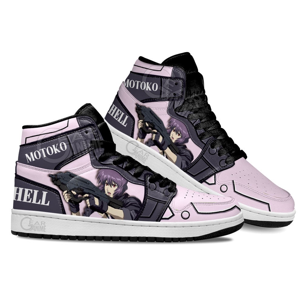 Ghost In The Shell Kusanagi Motoko Shoes For Anime Fans, Air Jordan Hightop