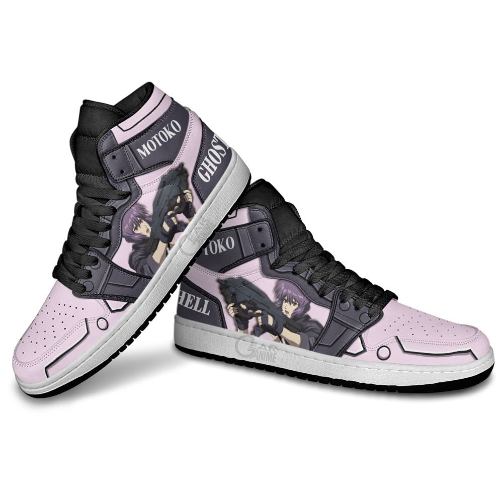 Ghost In The Shell Kusanagi Motoko Shoes For Anime Fans, Air Jordan Hightop