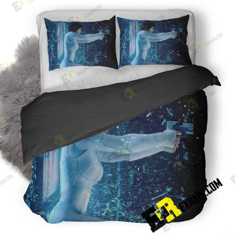 Ghost In The Shell Movie 3D Customized Duvet Cover Bedding Set