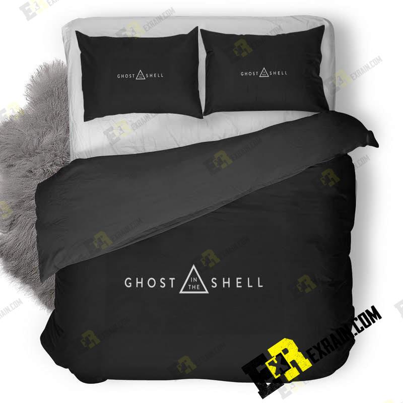 Ghost In The Shell Movie Logo To 3D Customized Duvet Cover Bedding Set
