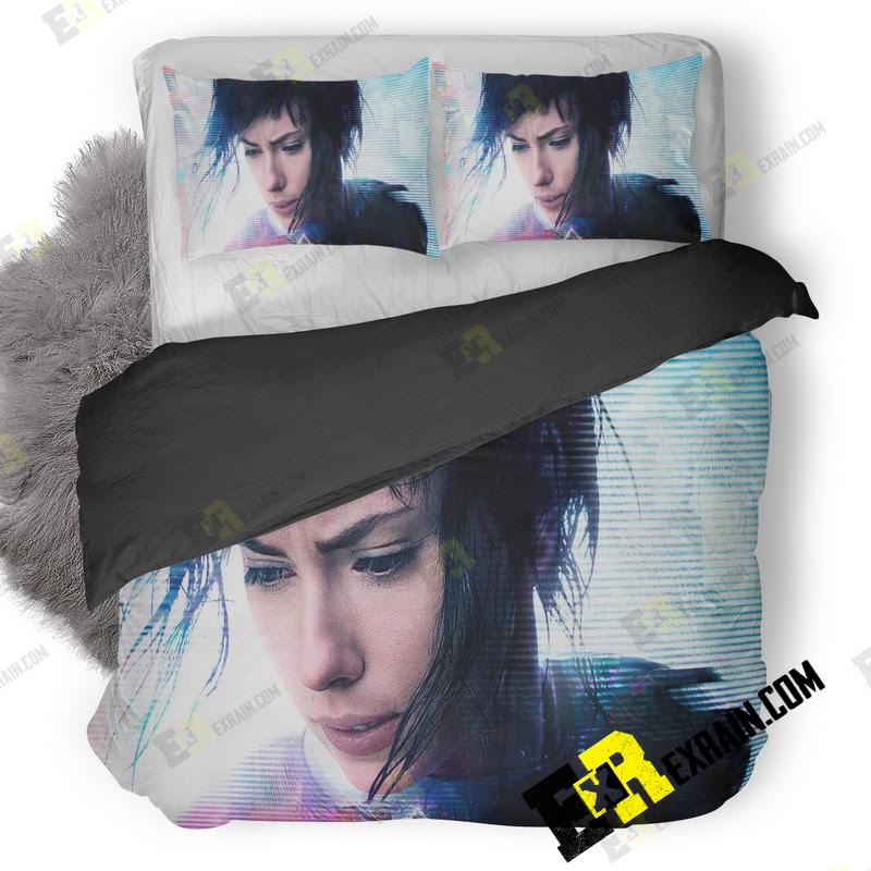 Ghost In The Shell Scarlett Johansson Lu 3D Customized Duvet Cover Bedding Set