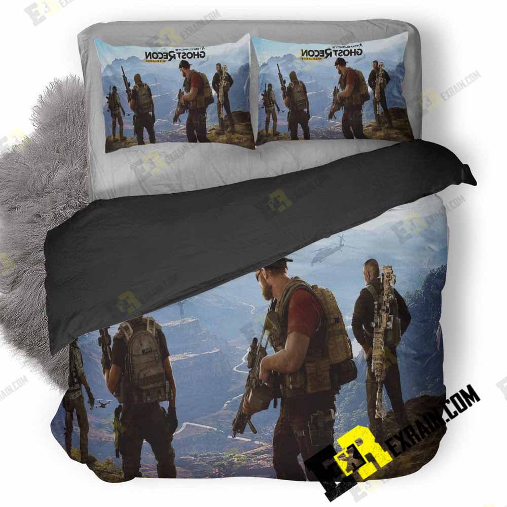 Ghost Recon Wildlands 3D Customized Duvet Cover Bedding Set