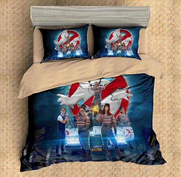 Ghostbusters 3D Customized Duvet Cover Bedding Set