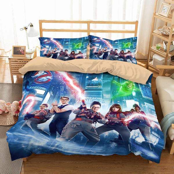 Ghostbusters 3D Customized Duvet Cover Bedding Set