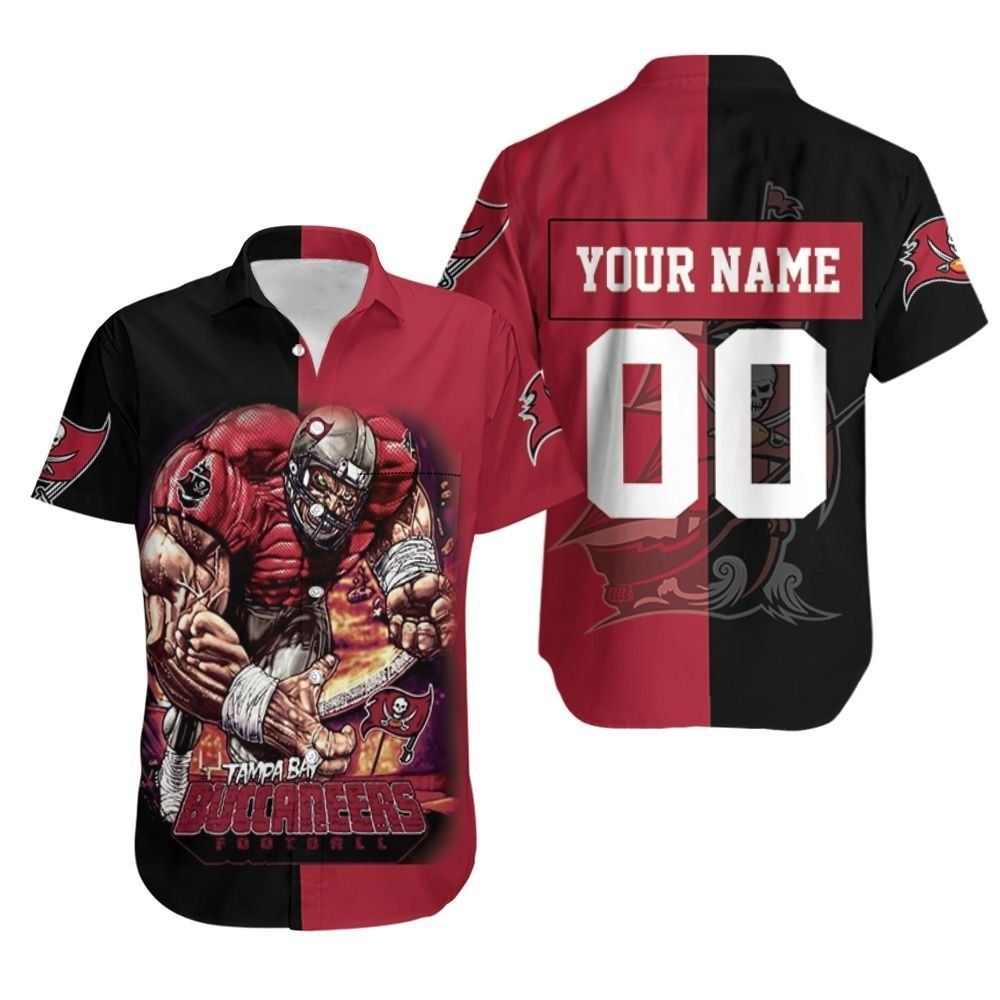 Giant Tampa Bay Buccaneers Nfc South Champions Super Bowl 2021 Personalized Hawaiian Shirt