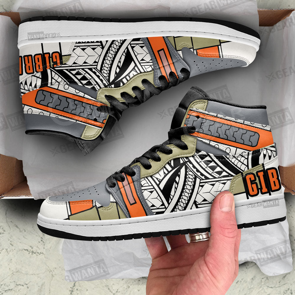 Gibraltar Apex Legends Air J1s Sneakers Custom Uniform Shoes
