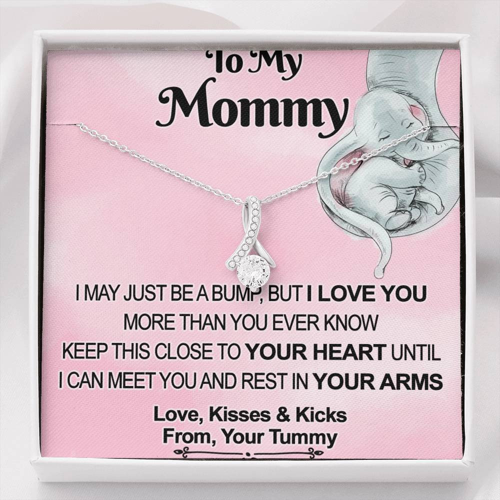 Gift For Mom Alluring Beauty Necklace I Can Meet You And Rest In Your Arms