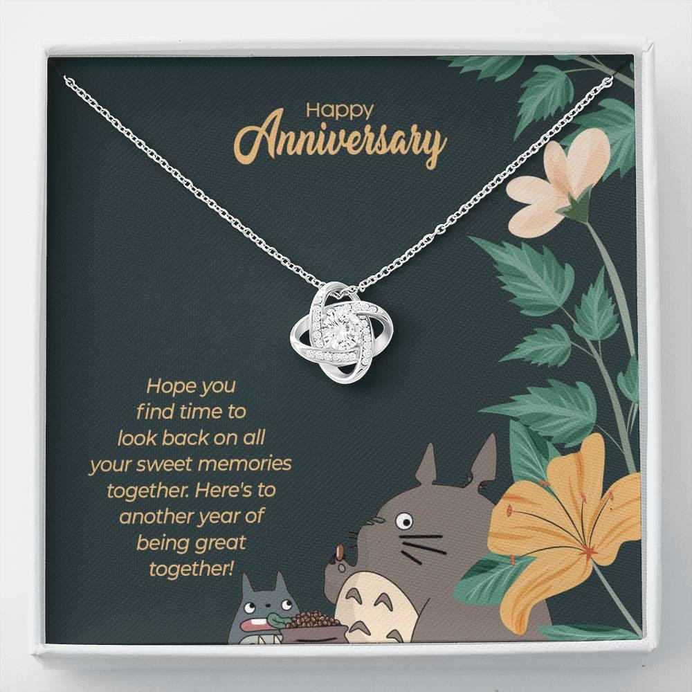 Gift For Mom Another Year Of Great Love Love Knot Necklace
