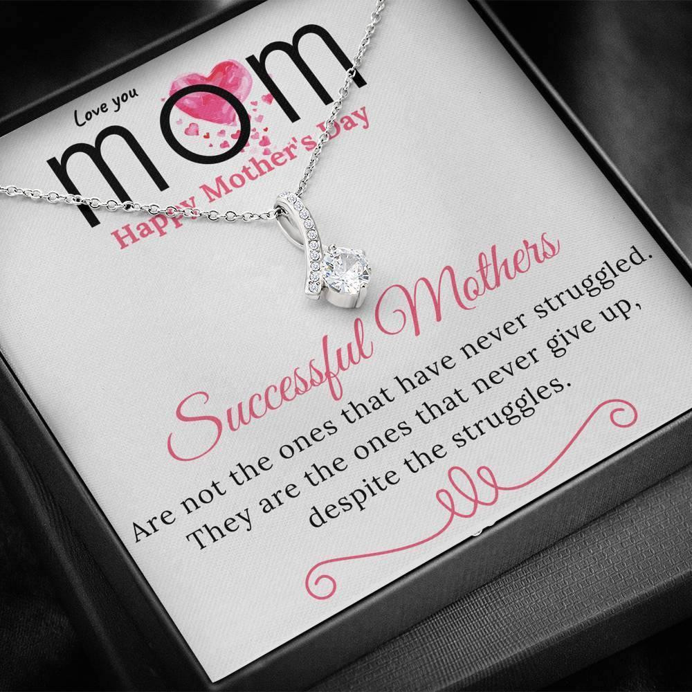 Gift For Mom Happy Mother’s Day Alluring Beauty Necklace Successful Mothers