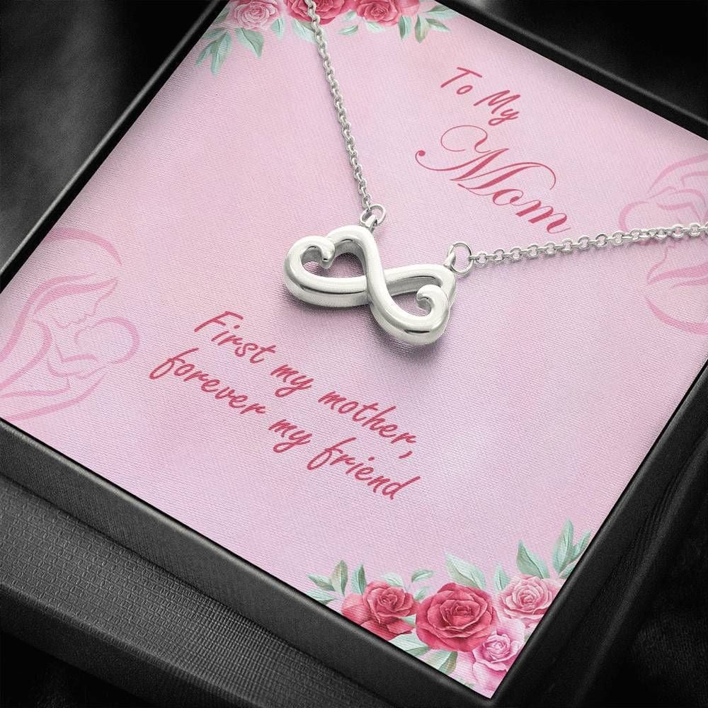 Gift For Mom Infinity Heart Necklace Forever My Friend