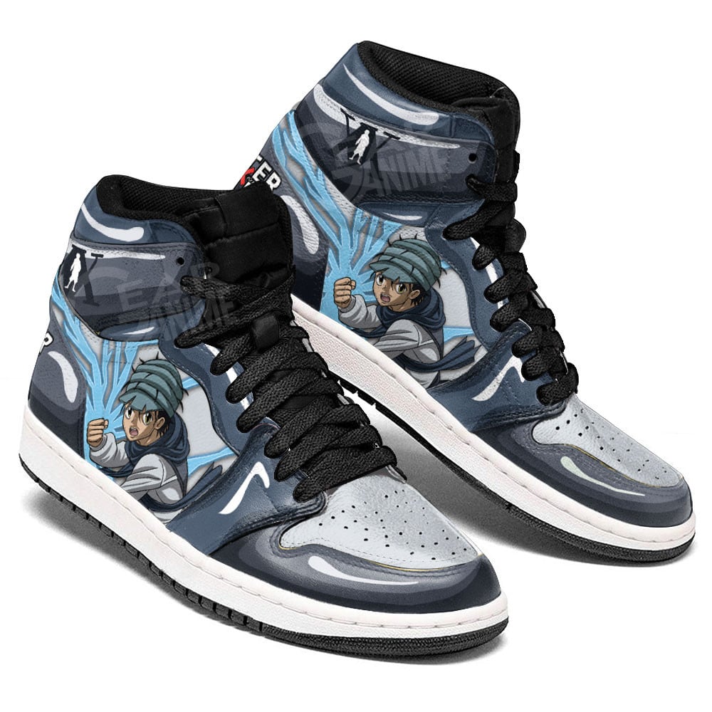 Ging Freecss JD1s Sneakers Hunter X Hunter Anime Shoes, Air Jordan Hightop
