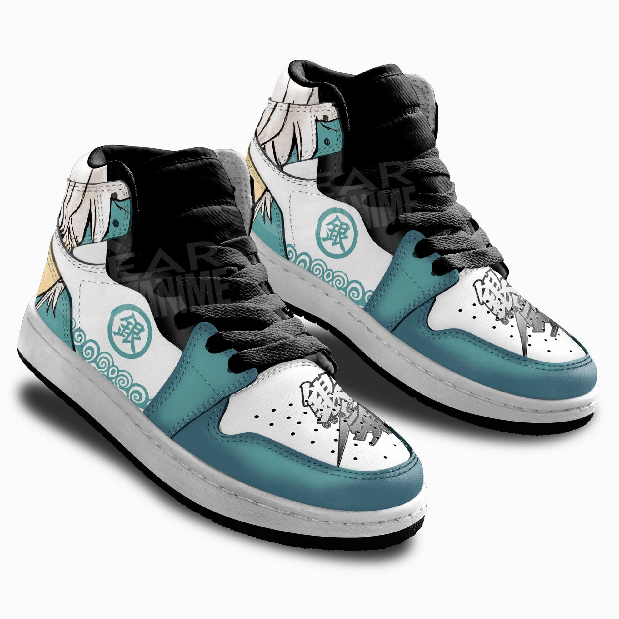 Gintoki Sakata Kids Sneakers Gintama Anime Kids Shoes