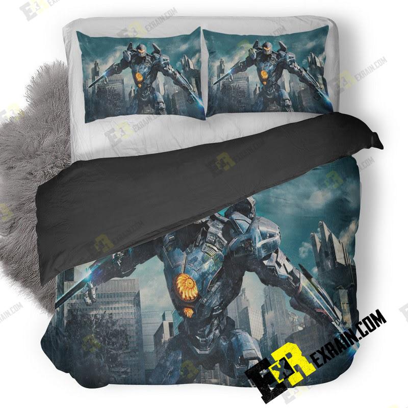 Gipsy Avenger In Pacific Rim Uprising 3D Customized Duvet Cover Bedding Set