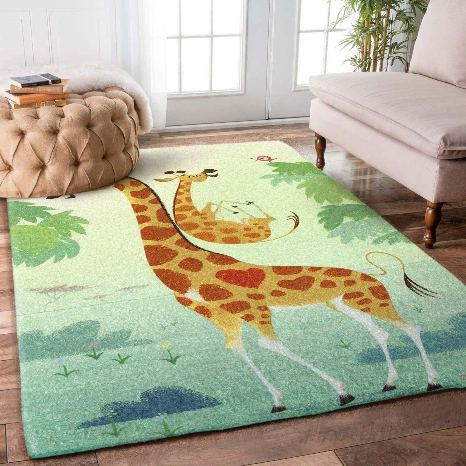 Giraffe Rectangle Rug