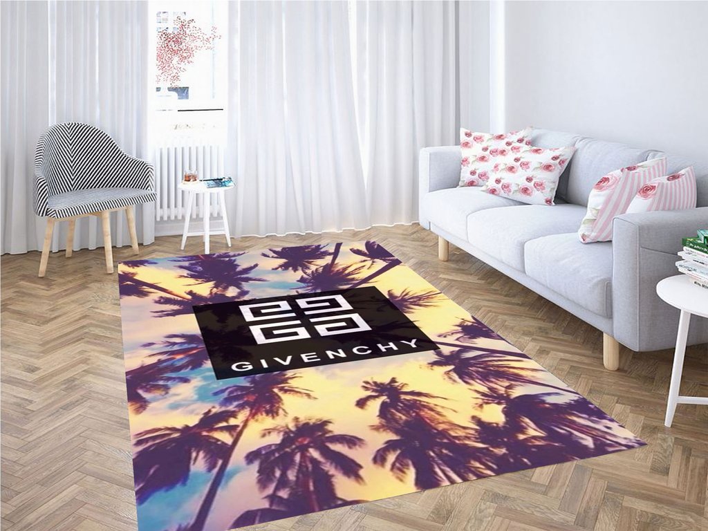 Givenchy Wallpaper Living Room Modern Carpet Rectangle Rug