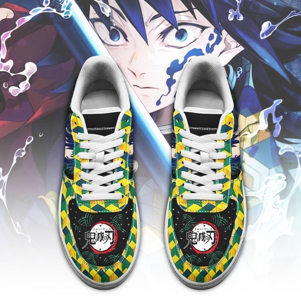 Giyu Sneakers Custom Demon Slayer Anime Shoes Fan