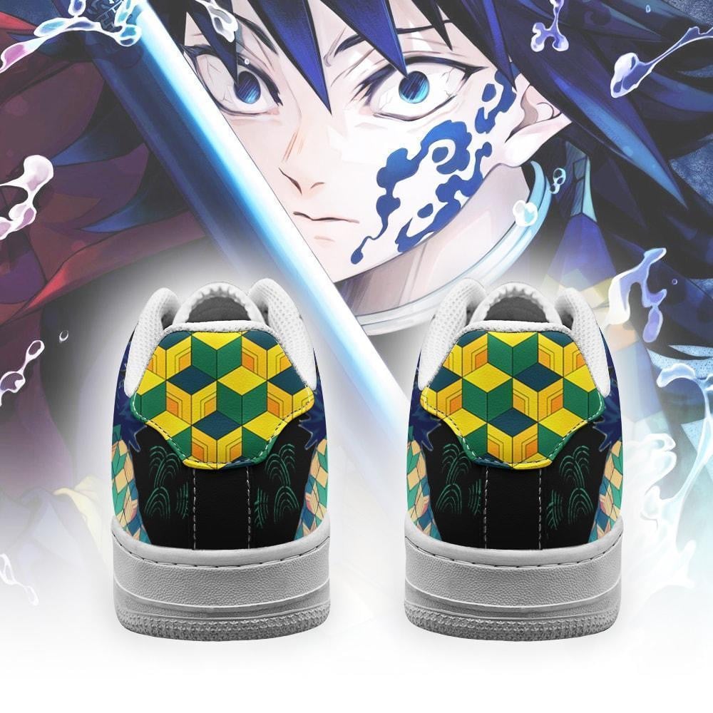 Giyu Sneakers Custom Demon Slayer Anime Shoes Fan