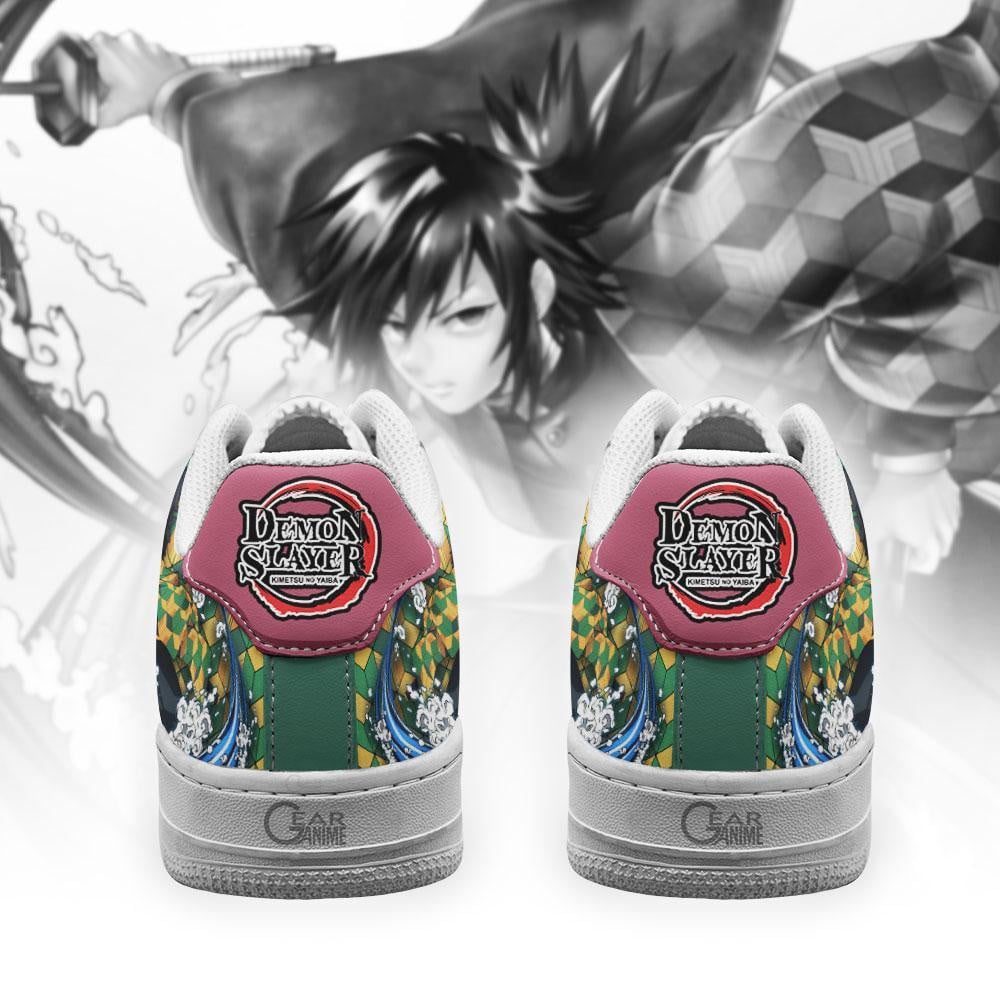 Giyu Tomioka Air Sneakers Custom Anime Demon Slayer Shoes