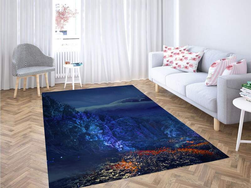 Glow Night Time Carpet Rectangle Rug