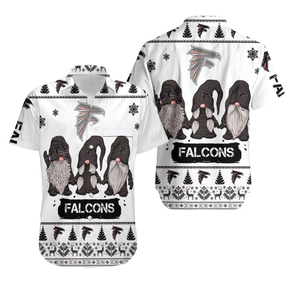 Gnomes Atlanta Falcons Christmas Hawaiian Shirt