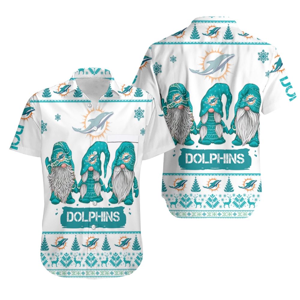 Gnomes Xanh Ngoc Christmas 3D Hawaiian Shirt