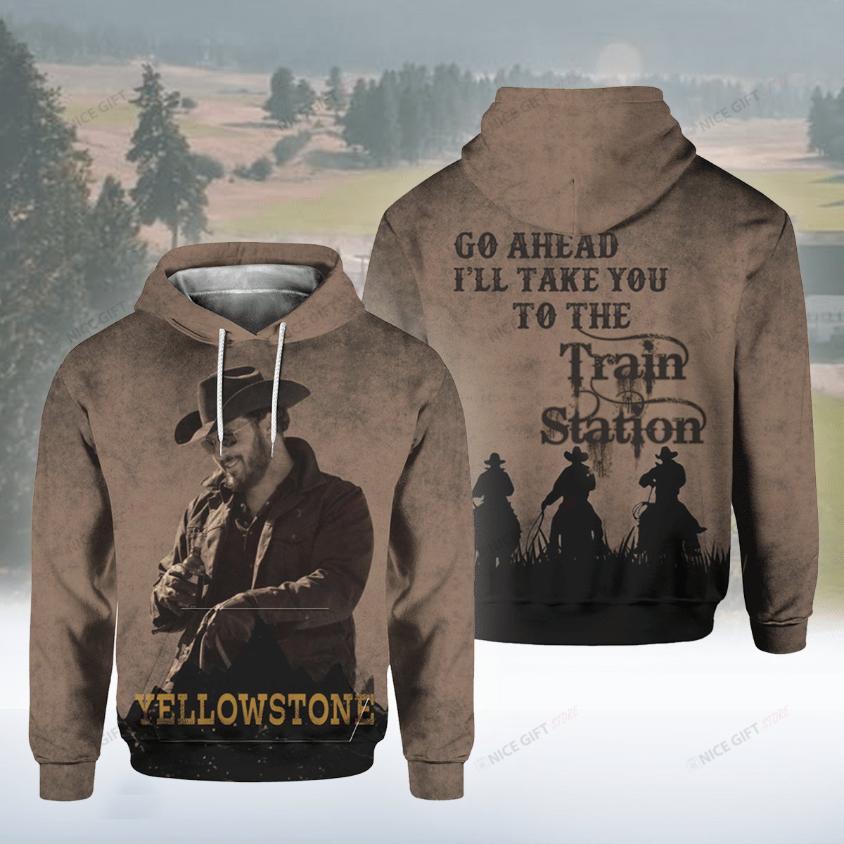Go Ahead I’ll Take You To The Train Station 3D Hoodie Gift For Fans