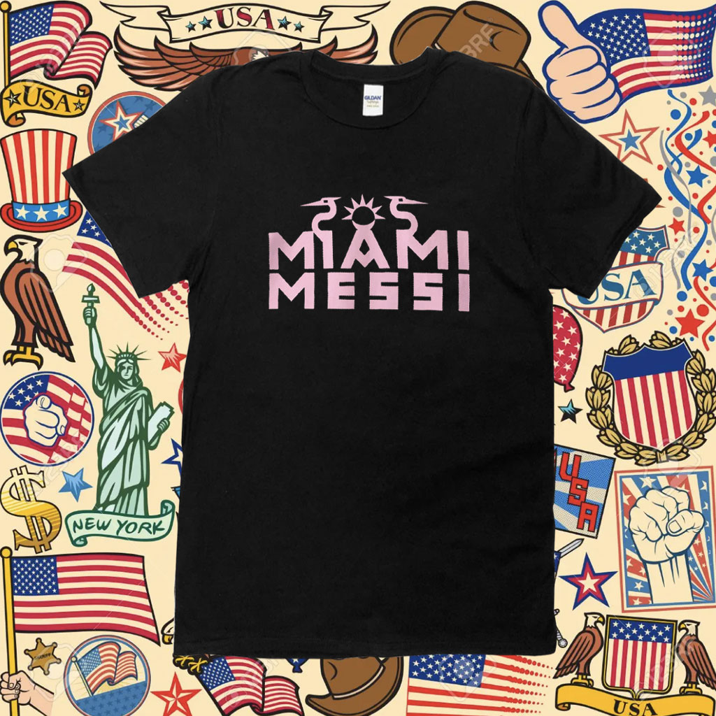 GOAT Lionel Messi #10 Inter Miami FC MLS T-shirt