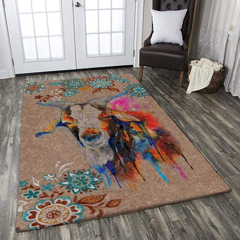 Goat Rectangle Rug