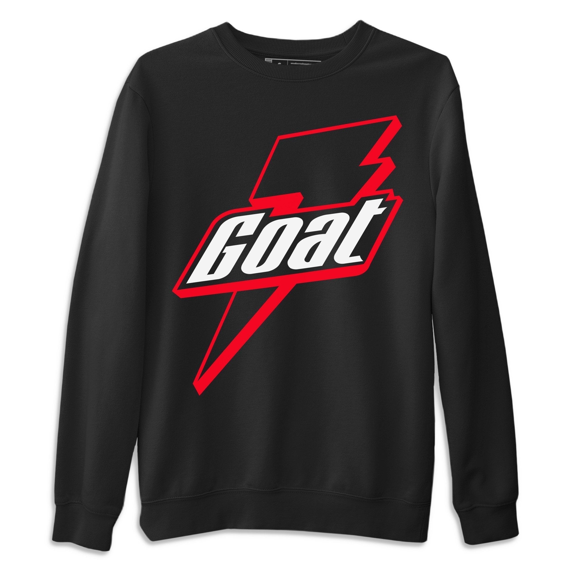 Goat Unisex Sweater – Air Jordan 4 Red Thunder, Sneakers Matching Sweater