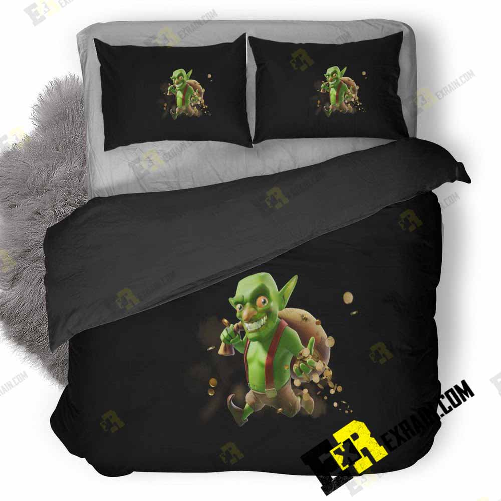 Goblin Clash Of Clans On 3D Customized Duvet Cover Bedding Set