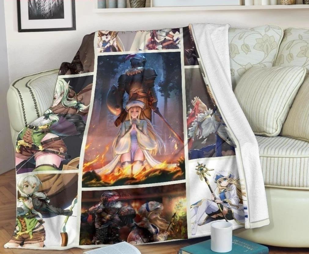 Goblin Slayer Sherpa Blanket Cozy Blanket Fleece Blanket