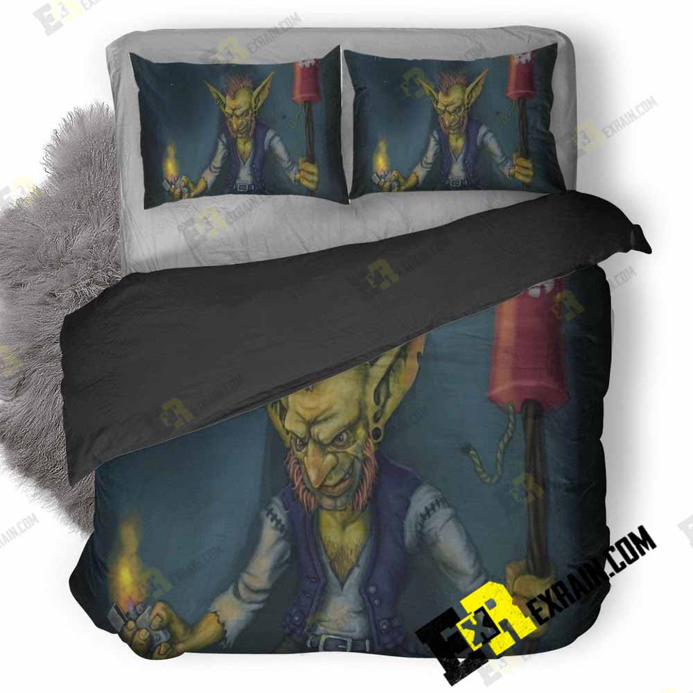 Goblin World Of Warcraft Image 3D Customized Duvet Cover Bedding Set